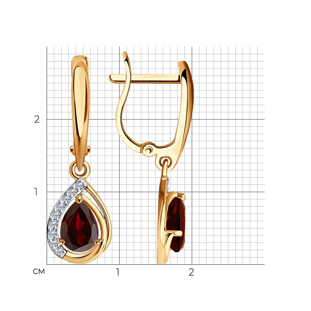 Серьги 728165