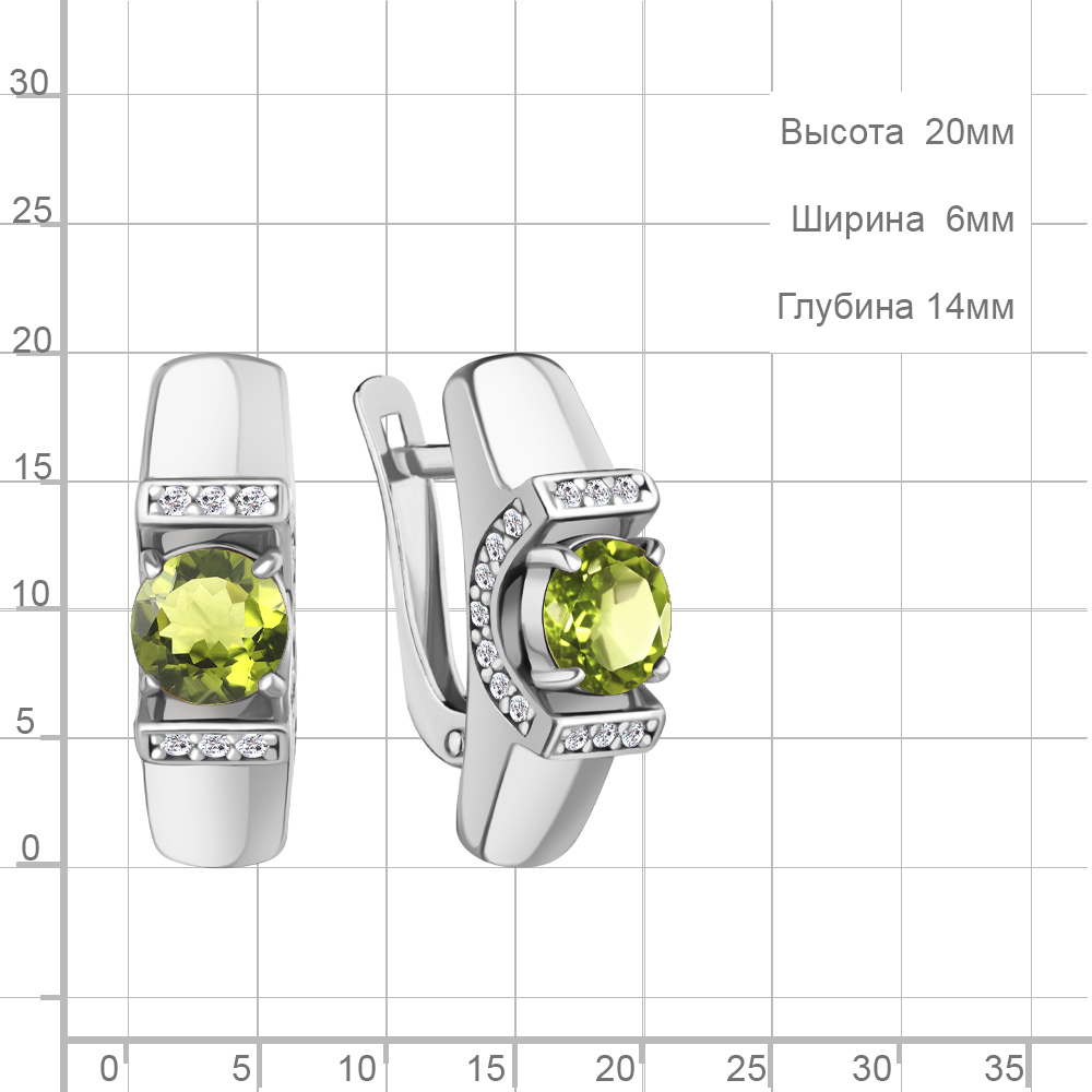 Серьги 45007507А.5