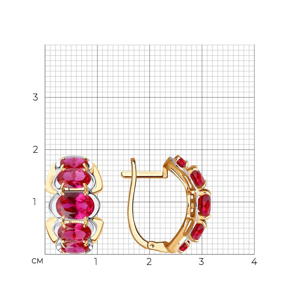 Серьги 724566